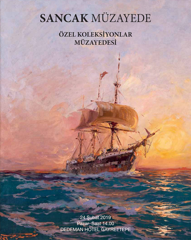 74. Özel Koleksiyonlar Müzayedesi katalog kapağı