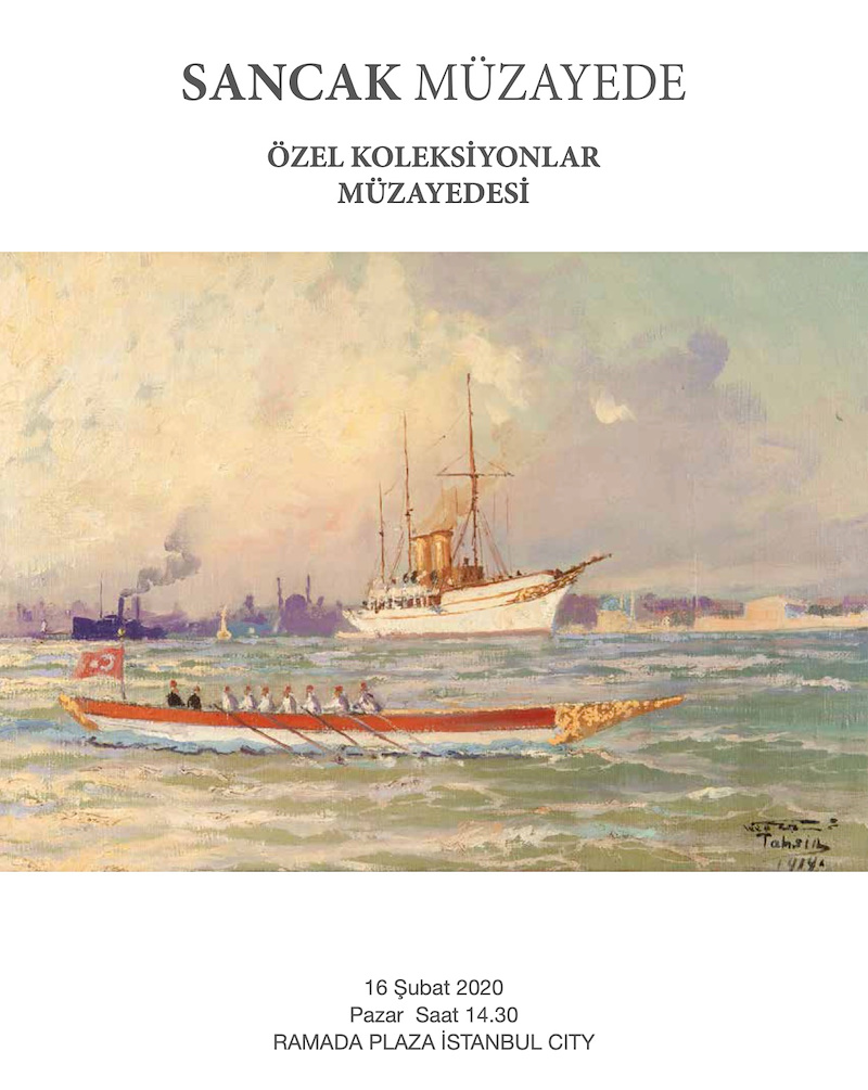 76. Özel Koleksiyonlar Müzayedesi katalog kapağı
